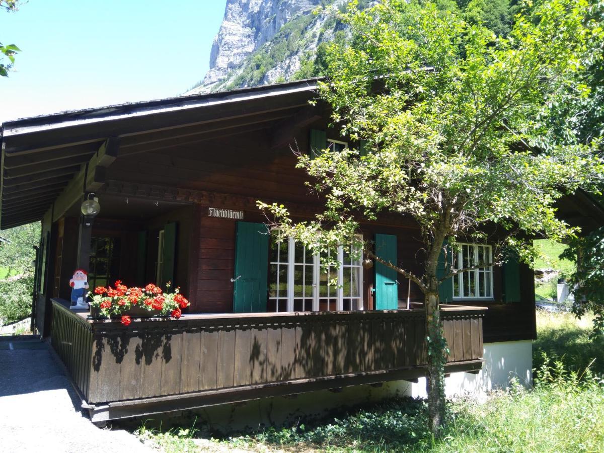 Ferien Cottage Flüehblüemli Stechelberg Dış mekan fotoğraf